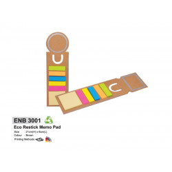 ENB 3001 Eco Restick Memo Pad